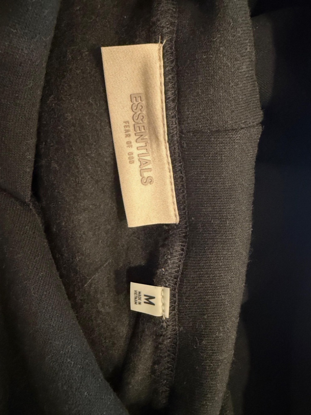 Fear of God Essentials Hoodie in Black - Picture 13 of 15